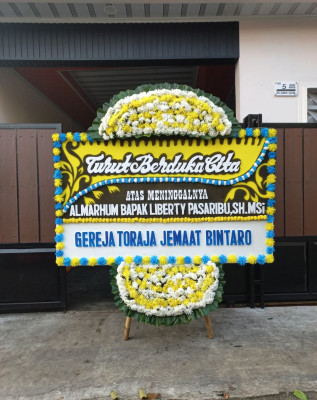 Papan Bunga Duka di Pringapus
