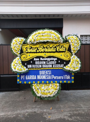 Papan Bunga Duka di Pringapus