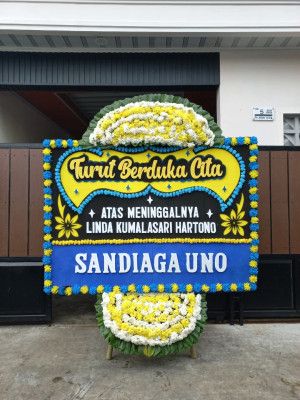 Papan Bunga Duka di Pringapus