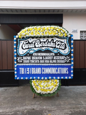 Papan Bunga Duka di Pringapus